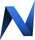 Isotipo de NEXORA: letra N en cinta azul